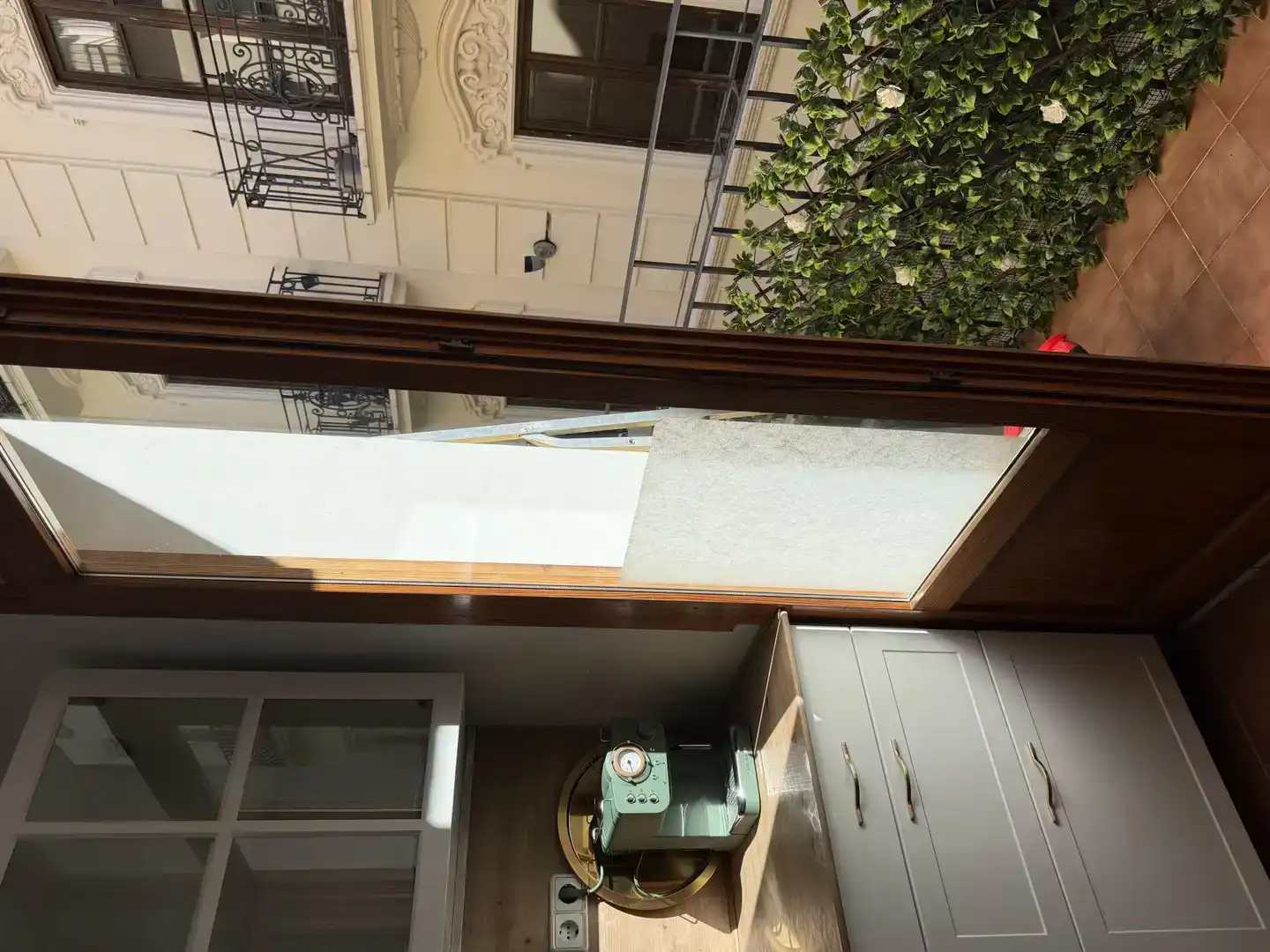 Terrassa de Apartament de lloguer en Valencia amb Aire condicionat, Parquet i Moblat