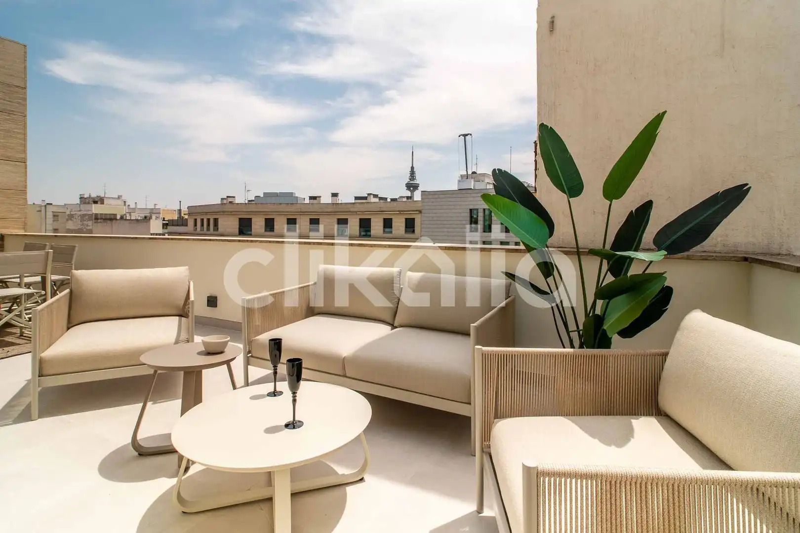 Terrasse von Dachboden zum Verkauf in Madrid mit Klimaanlage, Heizung und Terrasse