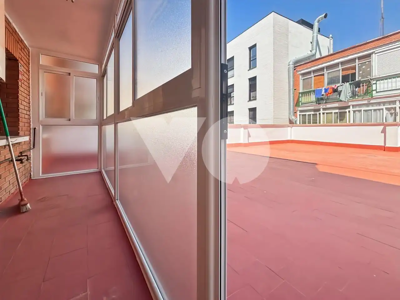 Terrace of Flat for sale in Madrid  with Heating, Parquet flooring and Terrace