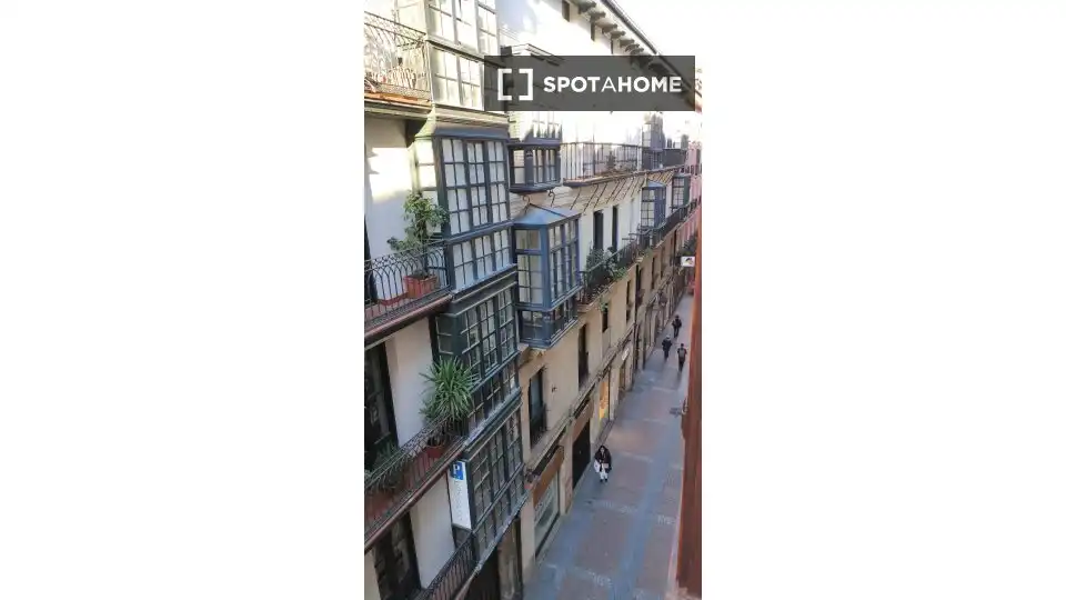 Außenansicht von Wohnungen zur untervermieten in Bilbao  mit Klimaanlage, Terrasse und Möbliert