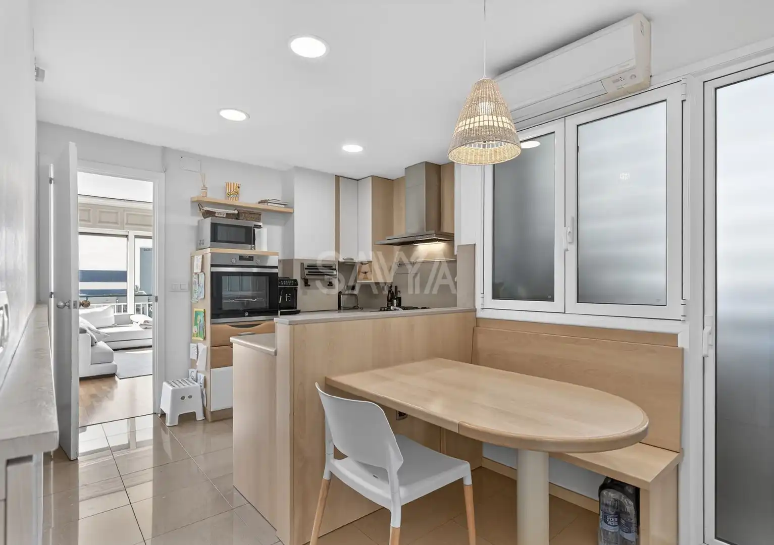 Cocina de Piso en venta en Barcelona con Aire acondicionado, Calefacción y Parquet