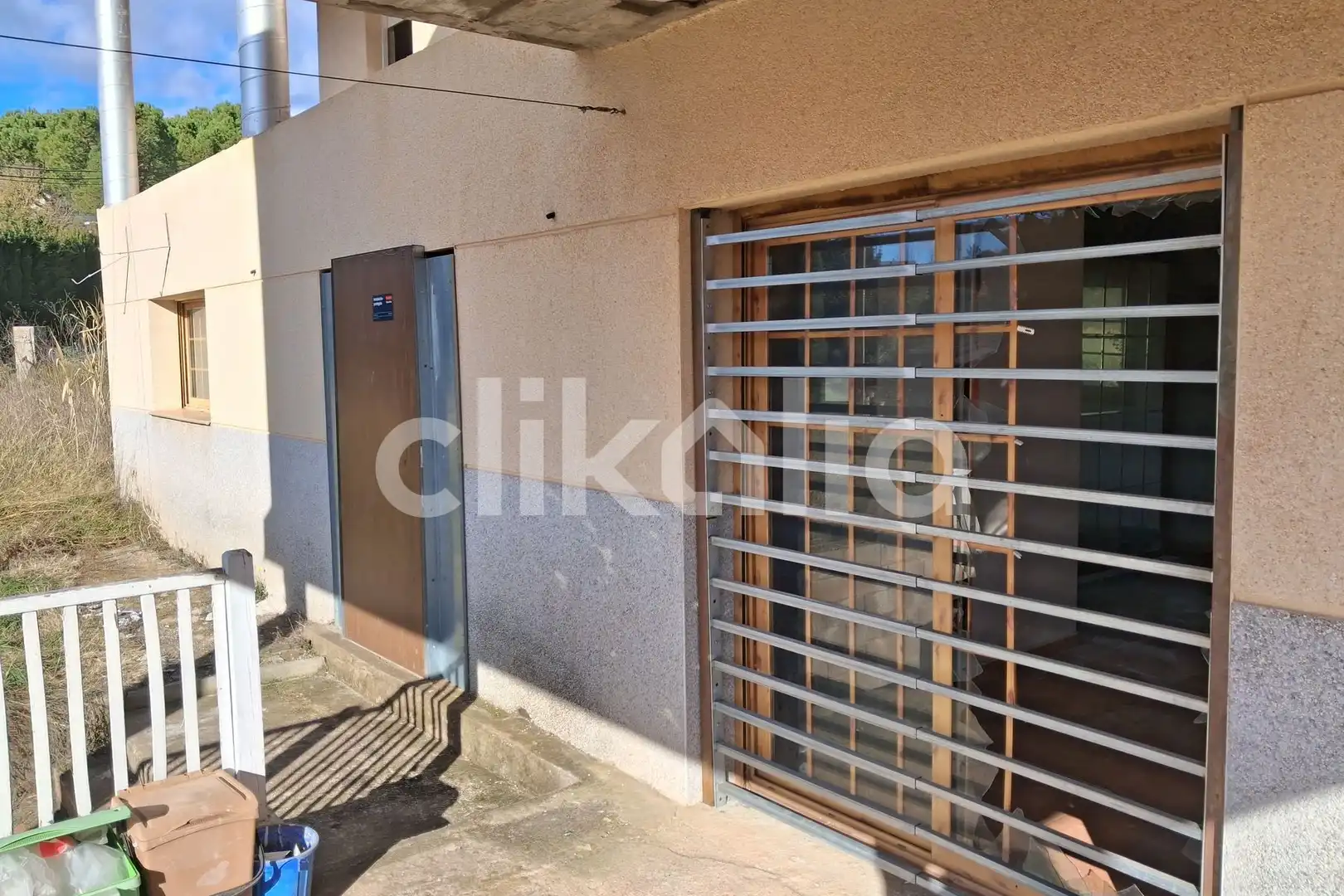 Vista exterior de Casa o chalet en venta en Vacarisses con Terraza