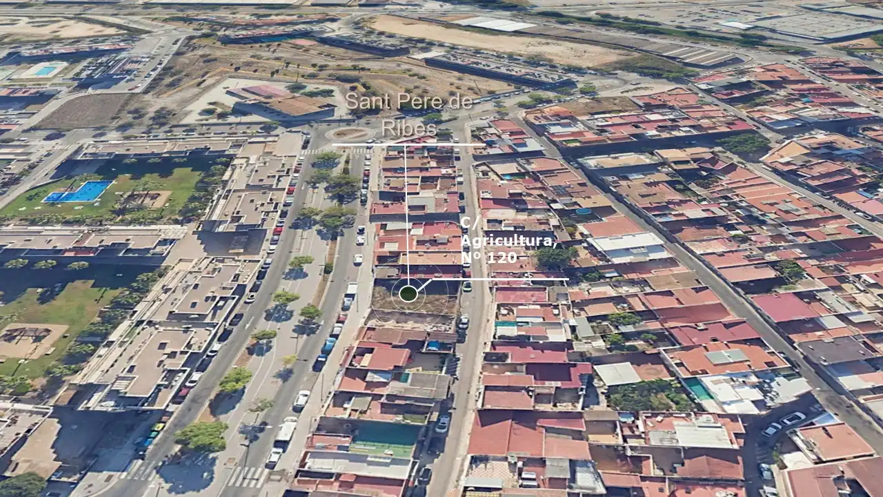 Vista exterior de Oficina en venta en Sant Pere de Ribes