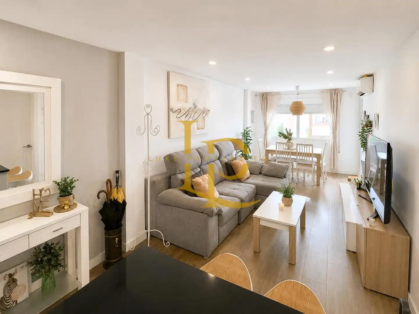 Sala de estar de Piso en venta en Rubí con Aire acondicionado, Calefacción y Parquet