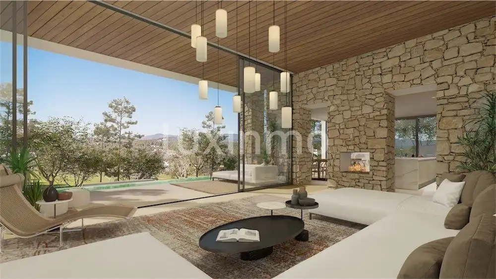 Sala d'estar de Casa o xalet en venda en Santa Eulària des Riu amb Aire condicionat, Calefacció i Terrassa