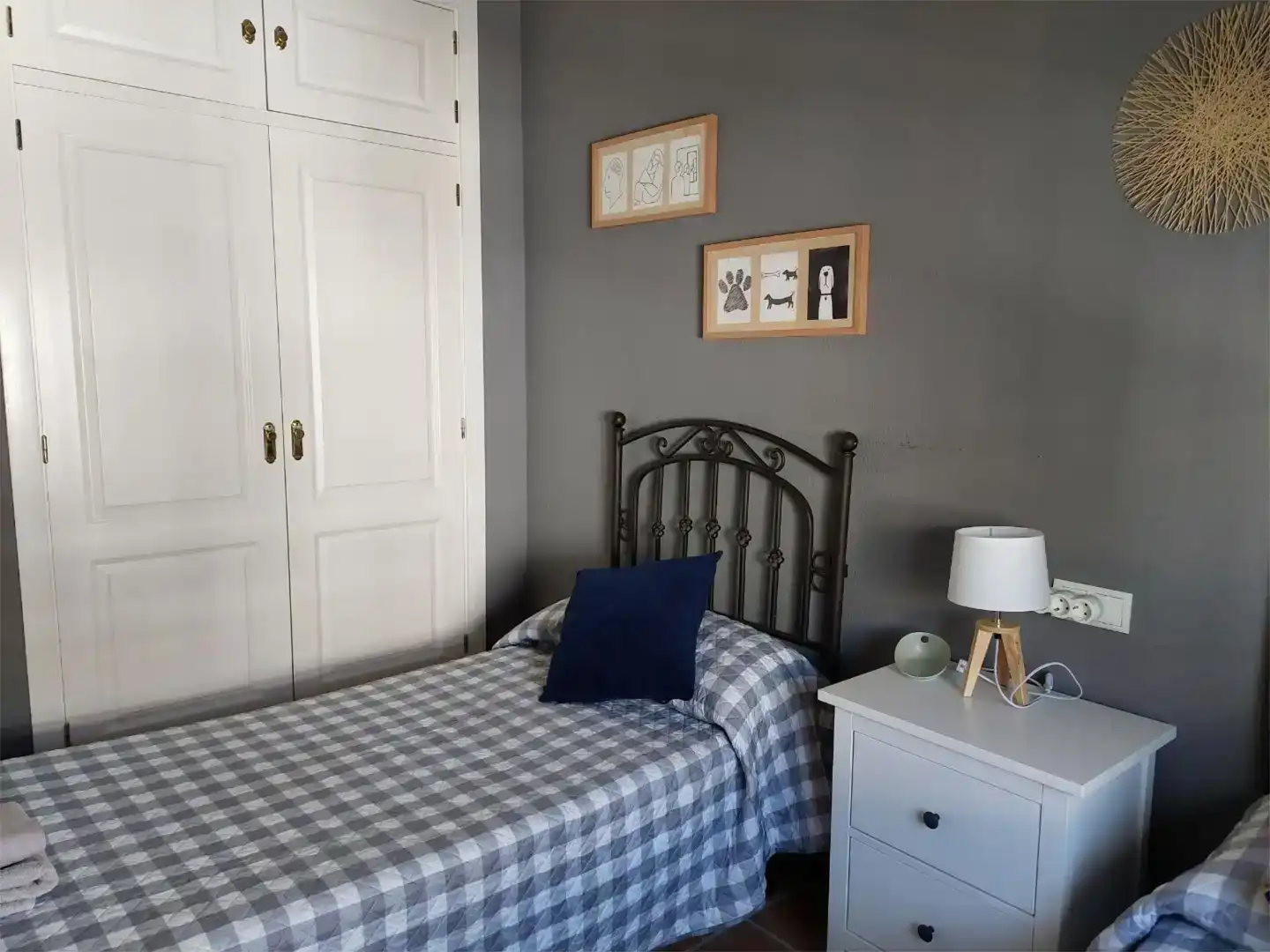 Bedroom of Flat for rent in Islantilla  with Air Conditioner, Private garden and Storage room