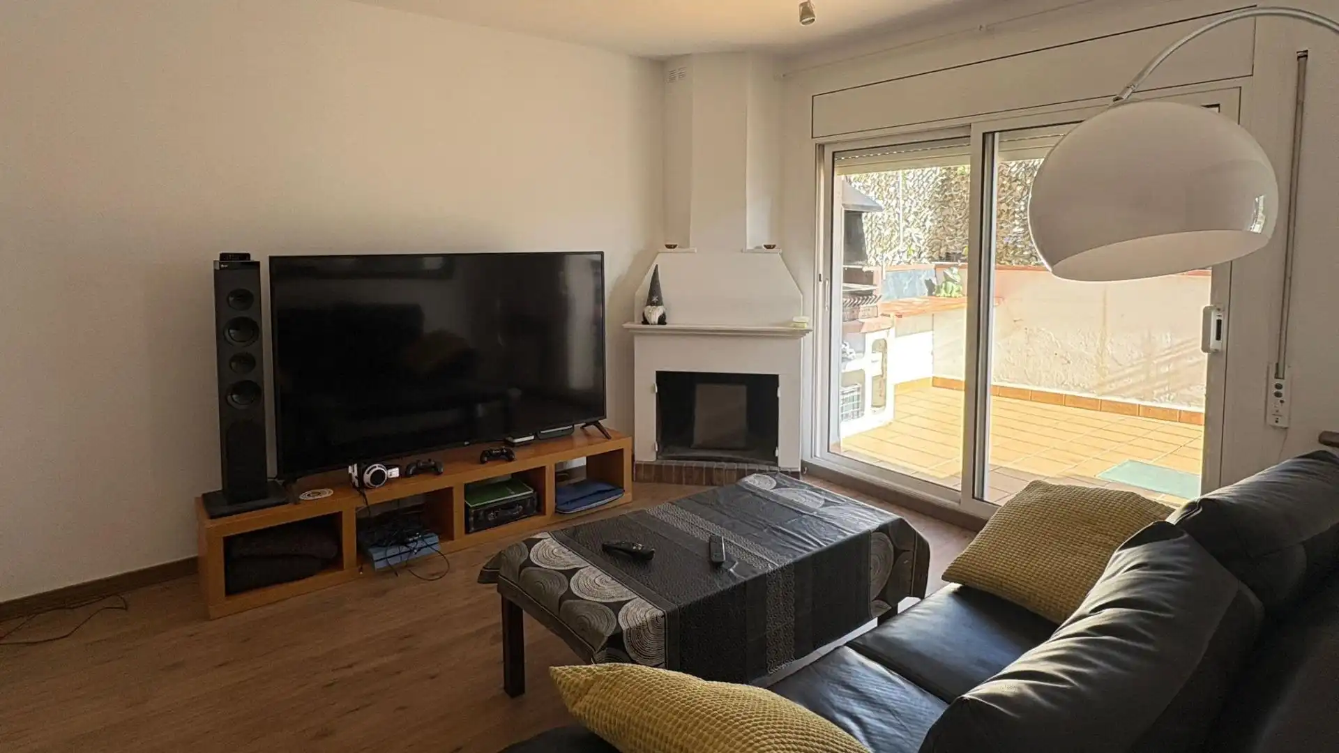 Sala de estar de Piso en venta en Òdena con Parquet