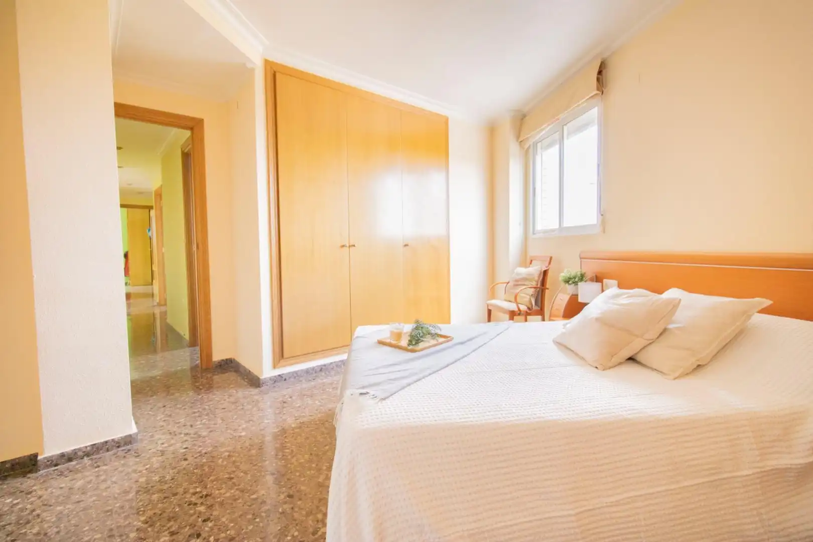 Bedroom of Flat for sale in Albuixech  with Air Conditioner, Heating and Balcony