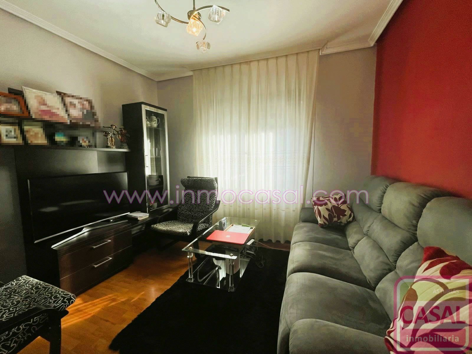 Living room of Flat for sale in Mieres (Asturias)  with Heating, Storage room and Furnished