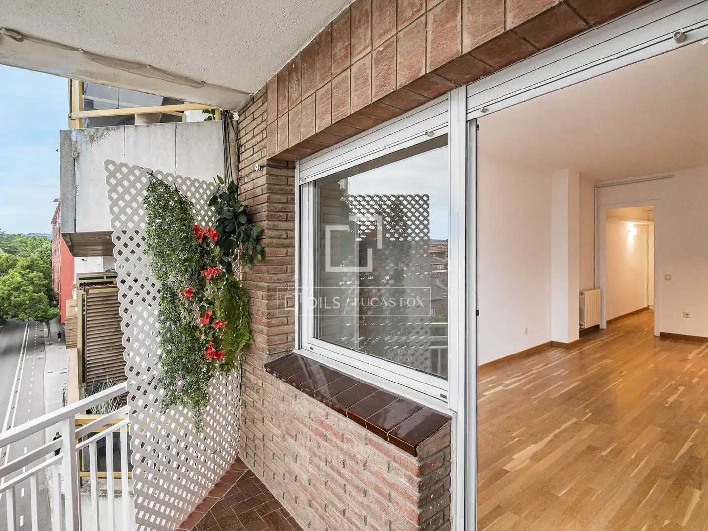 Terrasse von Wohnung zum Verkauf in Sant Cugat del Vallès mit Heizung, Terrasse und Balkon