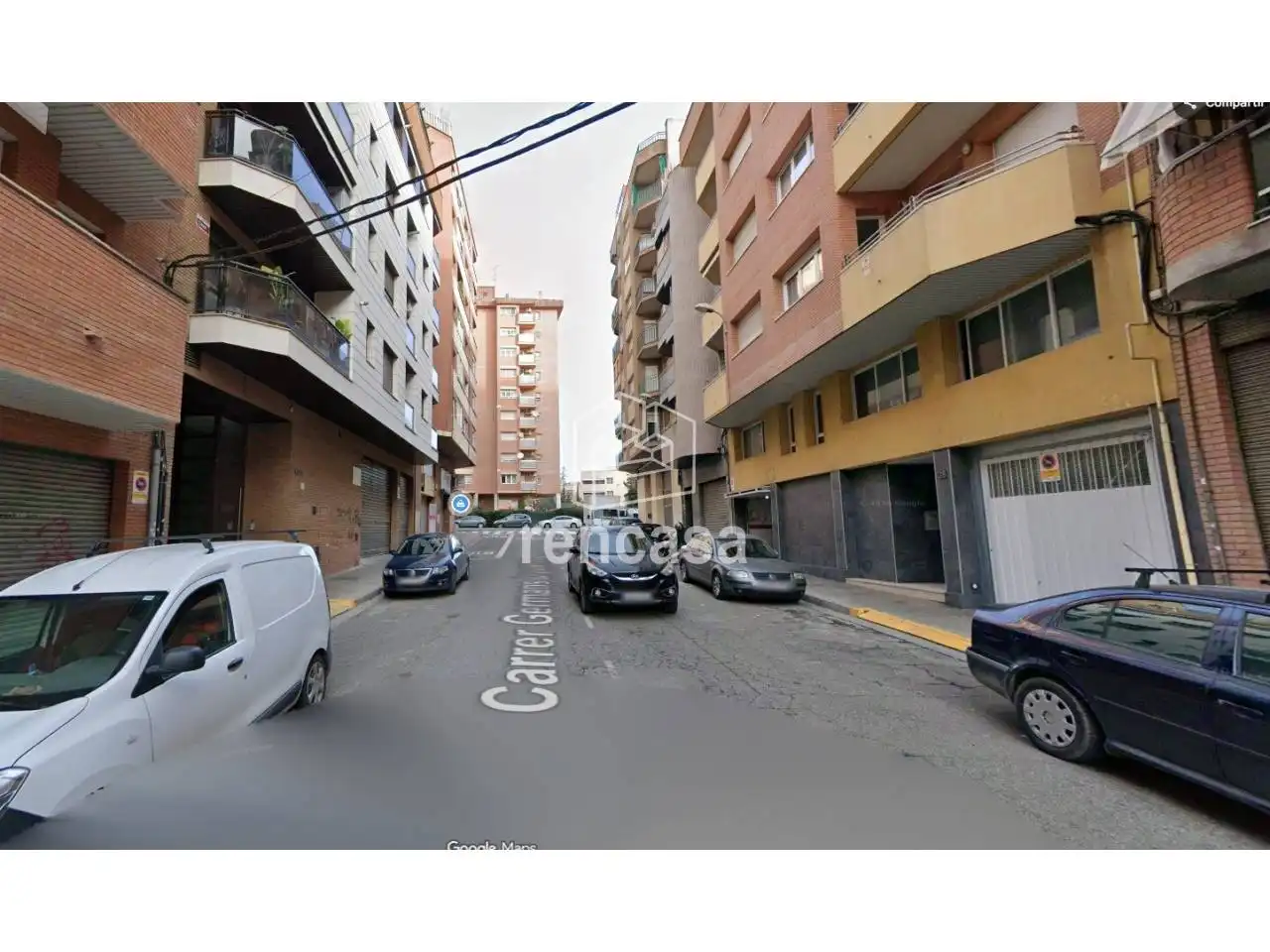 Vista exterior de Garaje de alquiler en Lleida