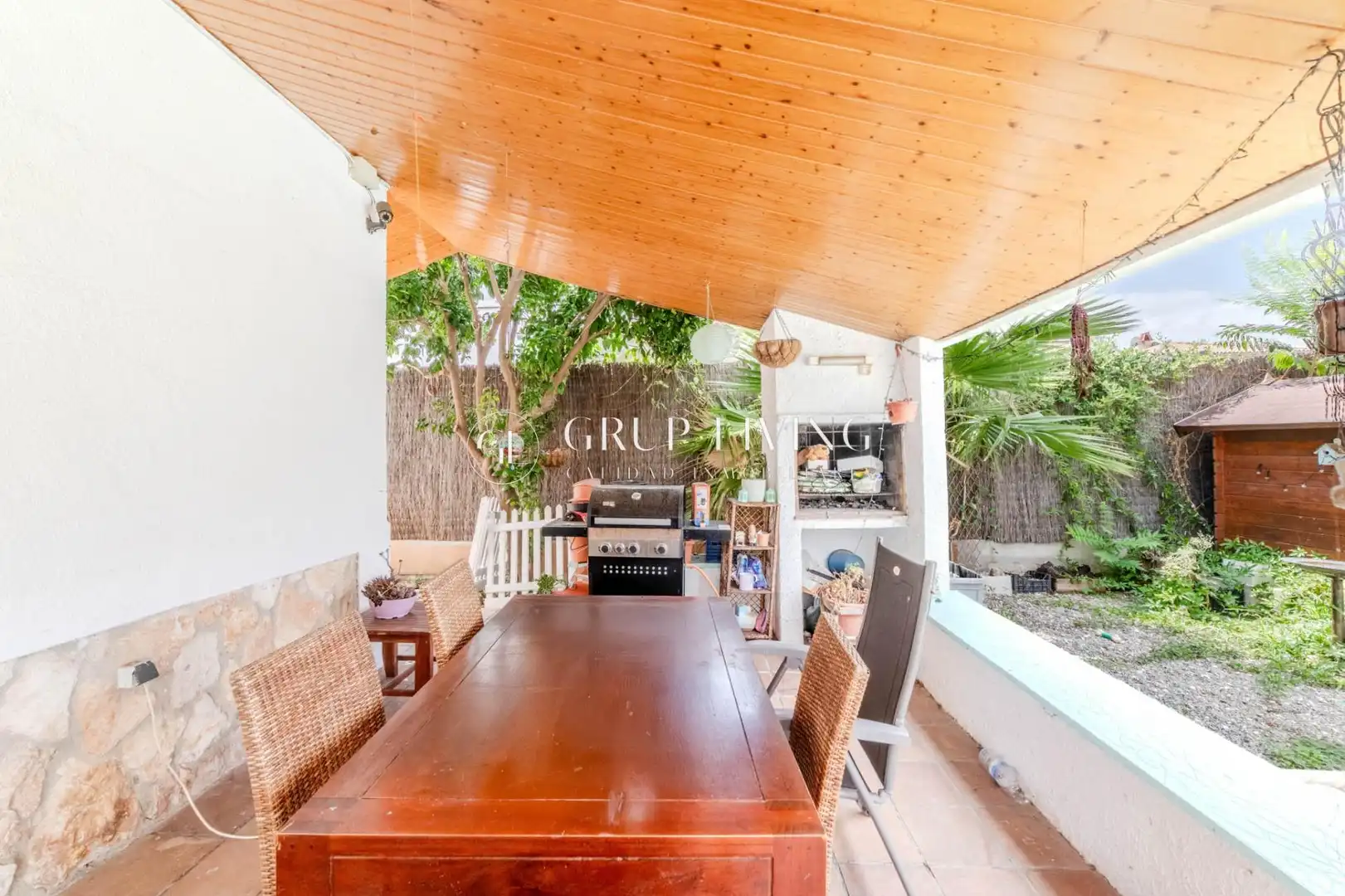 Jardín de Casa o chalet en venta en Sant Pere de Ribes con Aire acondicionado, Calefacción y Jardín privado