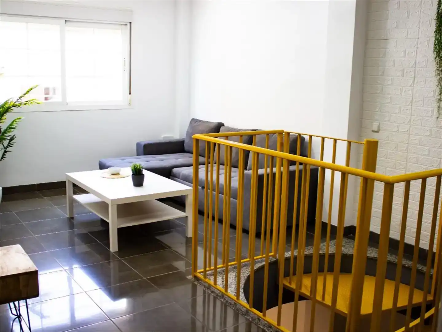 Wohnzimmer von Wohnung zur Miete in Balanegra