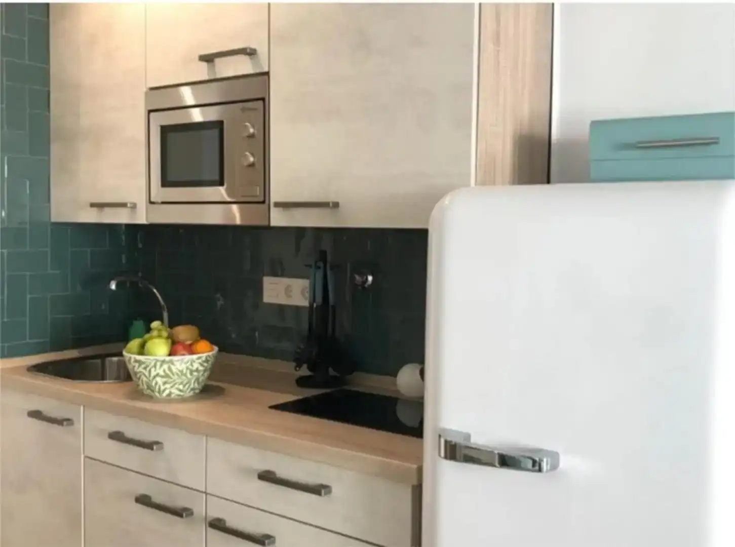 Küche von Wohnung zur Miete in Granada mit Klimaanlage, Parkett und Möbliert