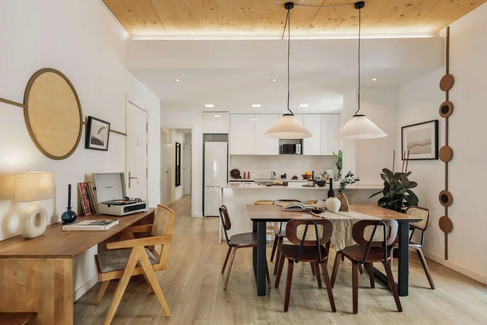 Menjador de Apartament per a compartir en Sarrià - Sant Gervasi