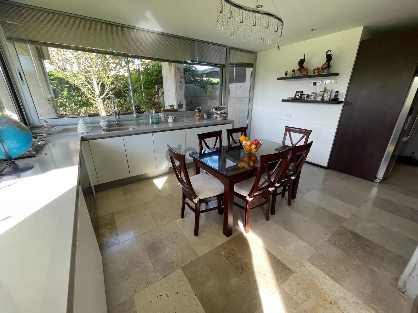 Cocina de Planta baja en venta en Santander con Calefacción, Jardín privado y Terraza
