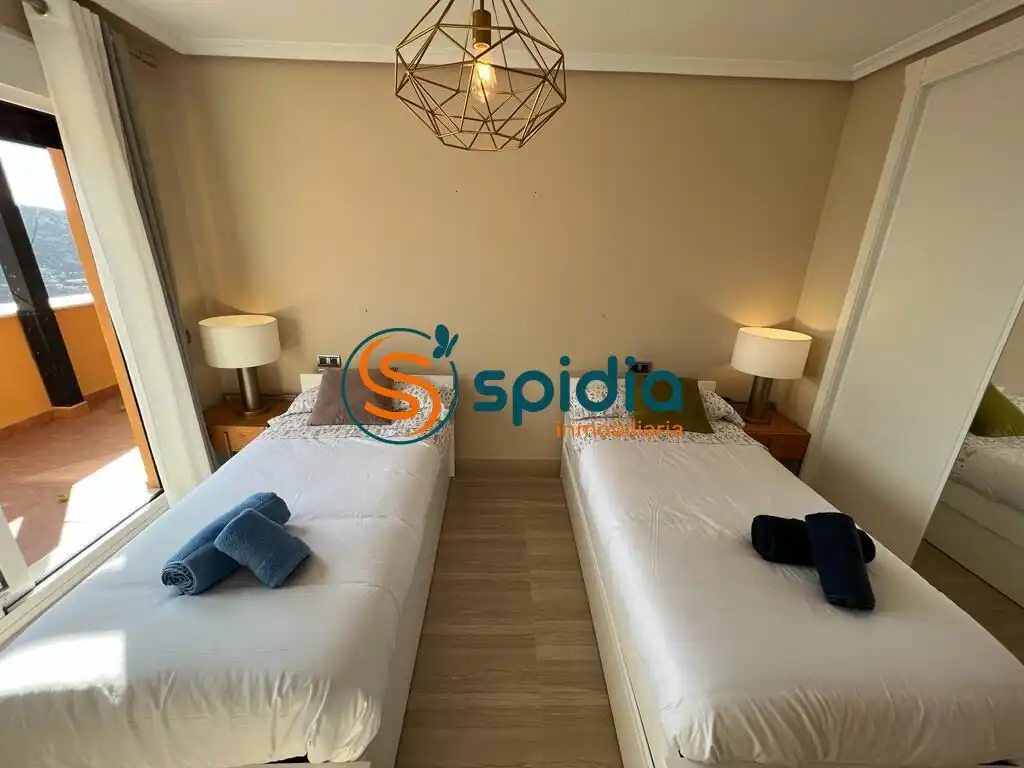 Bedroom of Apartments for rent in Águilas  with Air Conditioner, Heating and Terrace