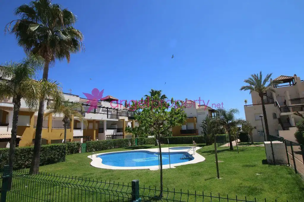 Garden of Apartments for rent in Vera  with Air Conditioner, Terrace and Swimming Pool