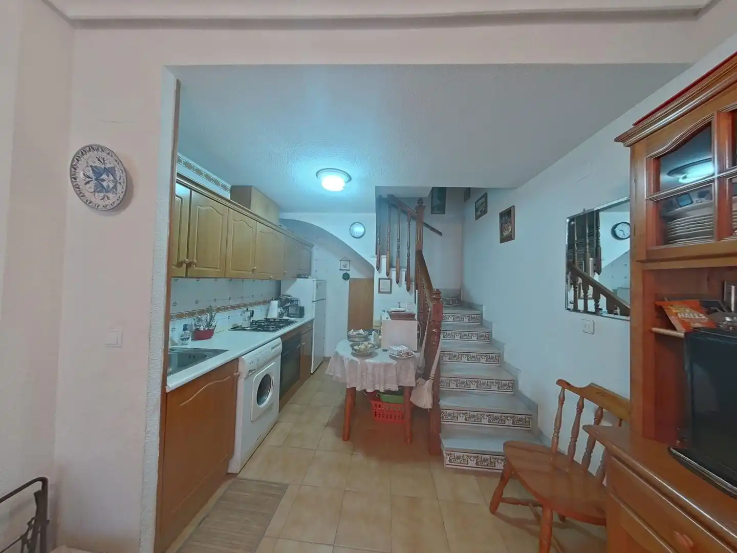 Küche von Haus oder Chalet zum Verkauf in Santa Pola mit Heizung und Möbliert