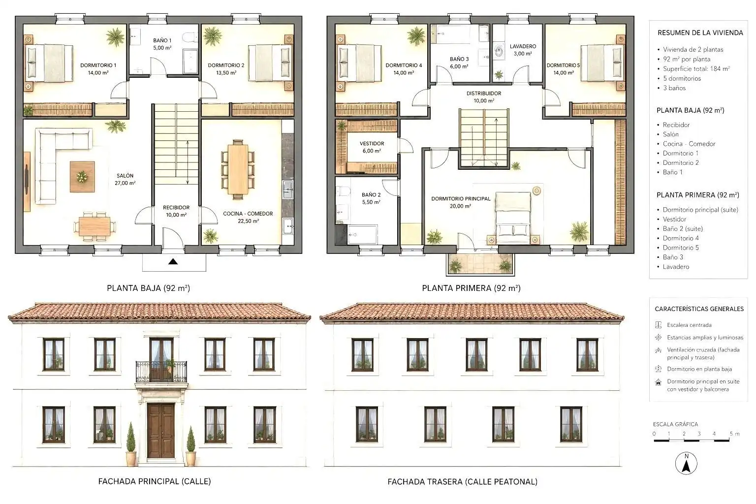 Haus oder Chalet zum Verkauf in San Andrés del Rabanedo mit Abstellraum und Balkon