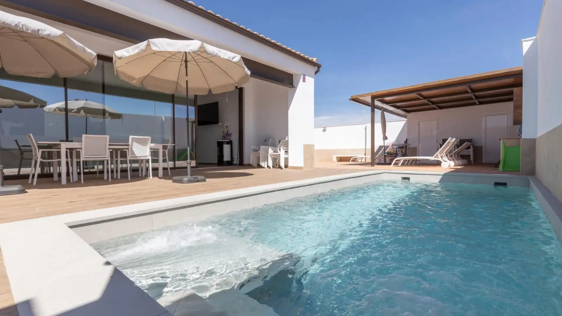 Piscina de Casa o chalet en venta en Albolote con Aire acondicionado, Trastero y Piscina