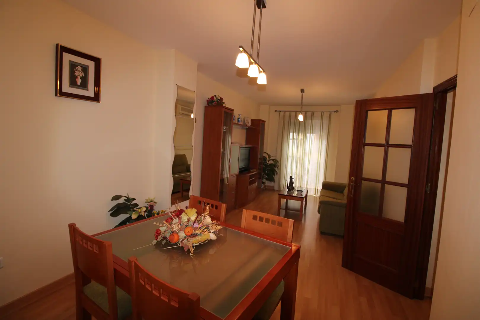 Bedroom of Flat for sale in Huelva  with Air Conditioner, Heating and Furnished