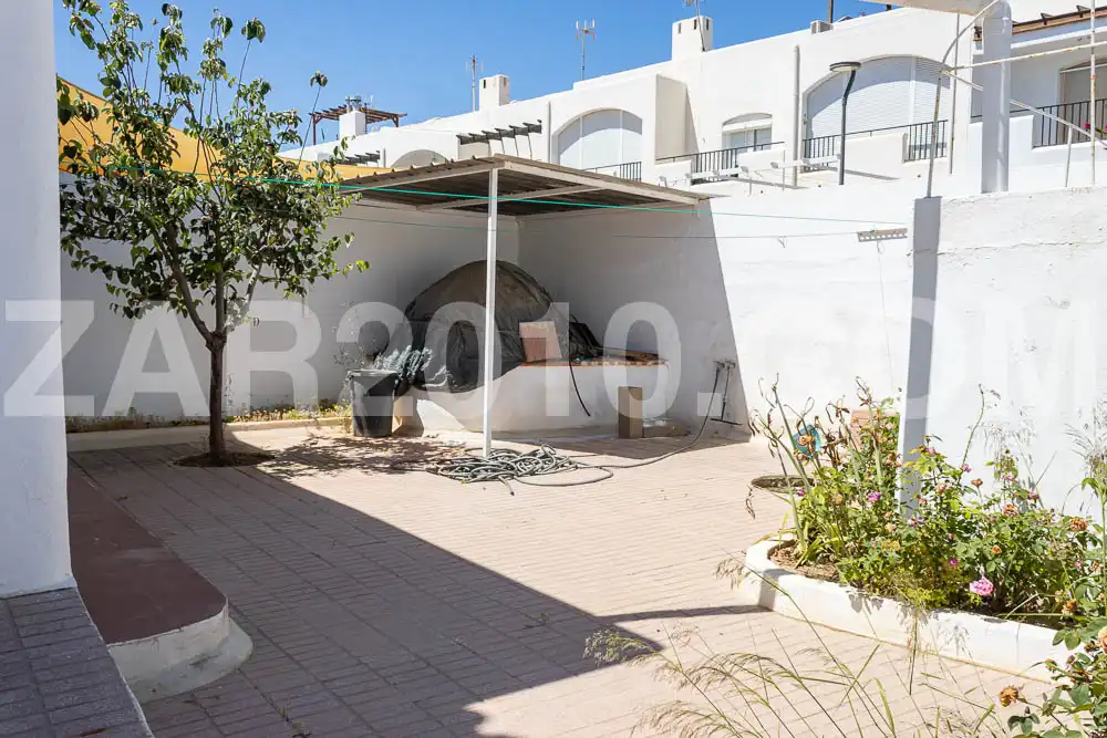Terraza de Casa o chalet en venta en Mojácar con Aire acondicionado, Jardín privado y Parquet