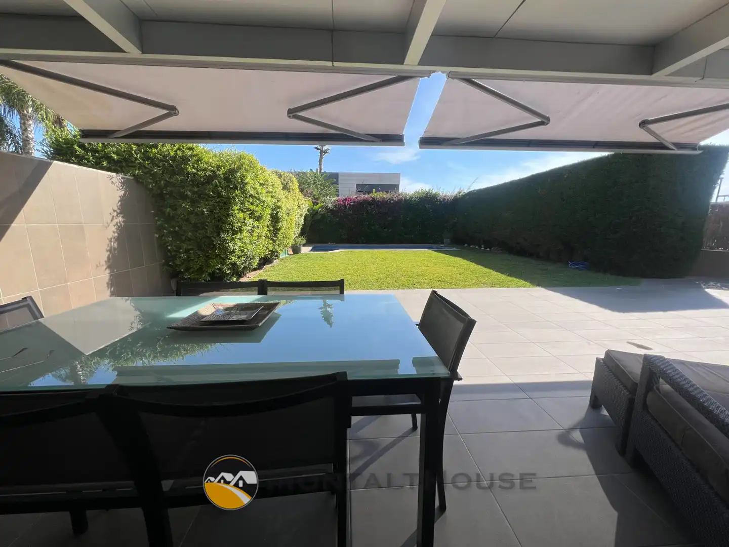 Terraza de Casa o chalet en venta en Sant Andreu de Llavaneres con Aire acondicionado, Calefacción y Jardín privado