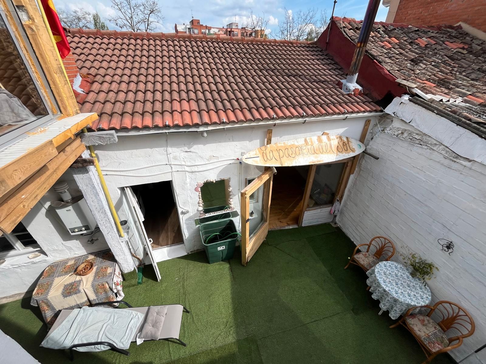 Terrassa de Casa adosada en venda en Valladolid Capital amb Jardí privat, Parquet i Terrassa