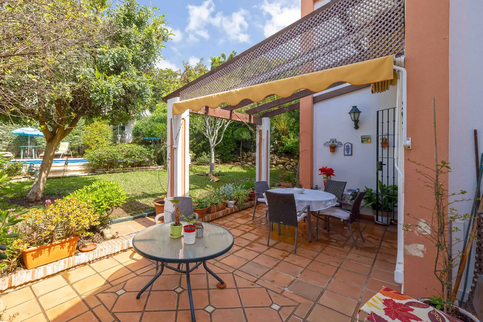 Garden of Detached homes for sale in Málaga Capital  with Air Conditioner, Heating and Private garden