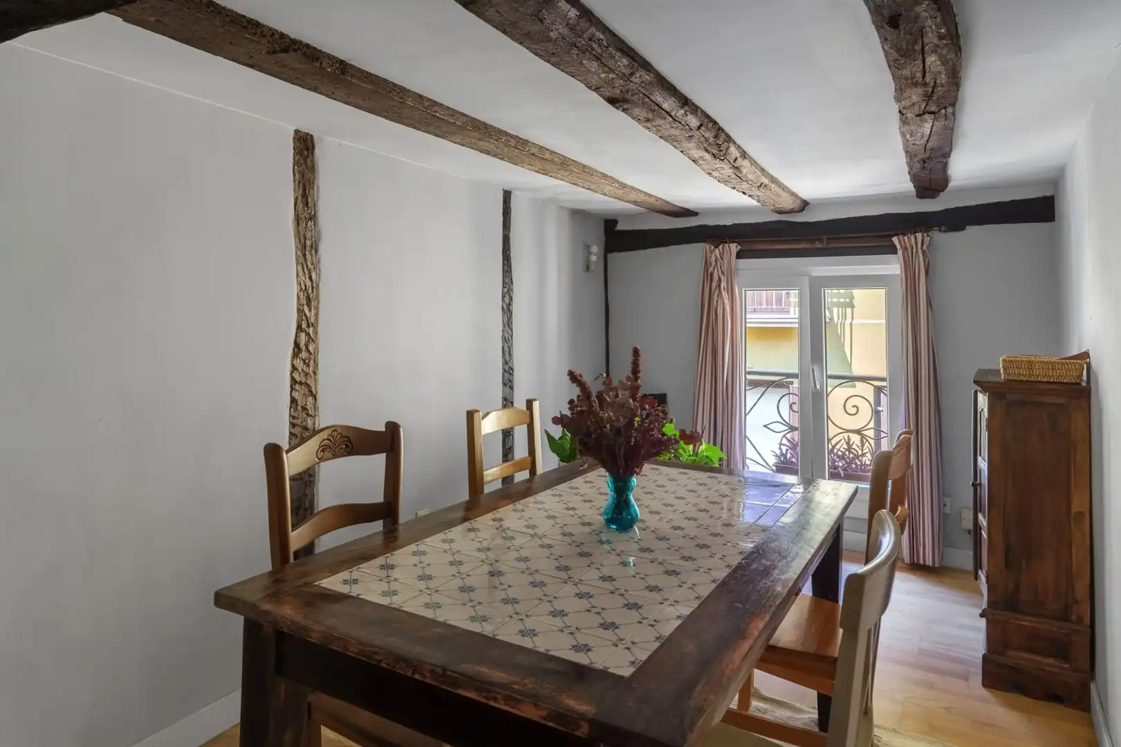 Dining room of Flat for sale in Tolosa  with Storage room and Furnished