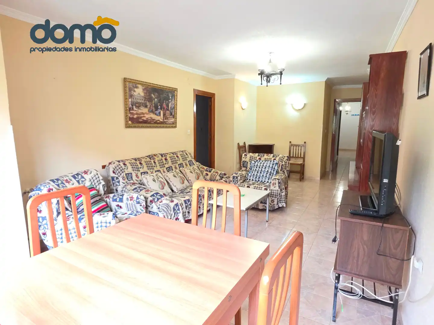 Wohnzimmer von Wohnung zur Miete in Granada mit Heizung, Terrasse und Möbliert