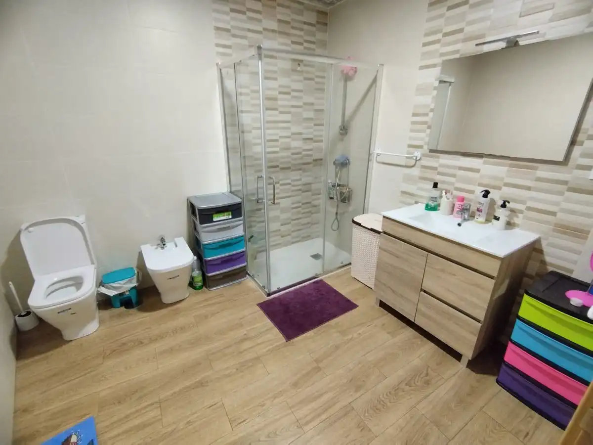 Bathroom of Houses for sale in Plasencia  with Air Conditioner