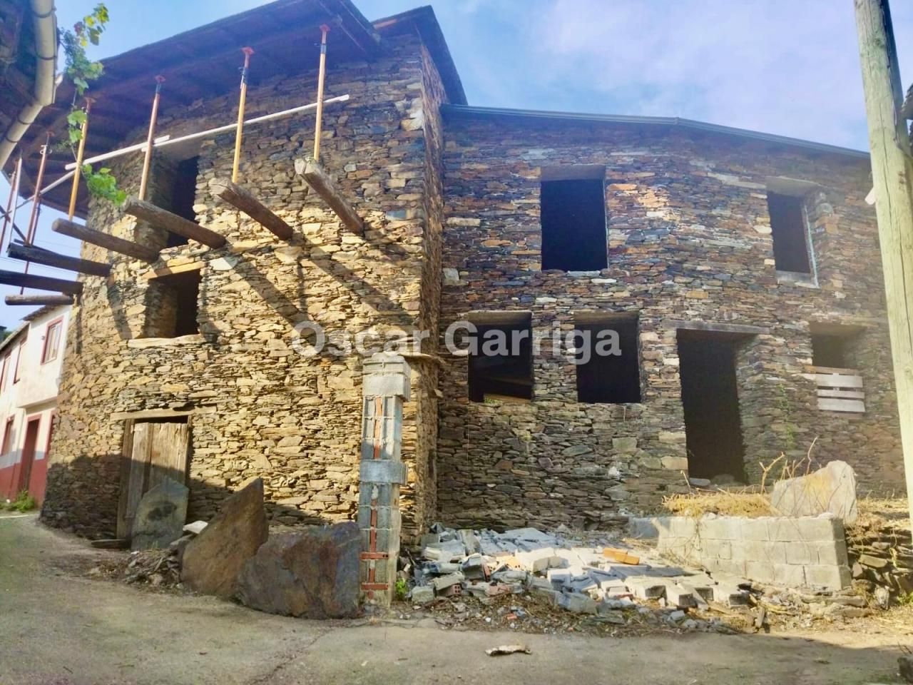Exterior view of Country house for sale in Folgoso do Courel  with Terrace and Balcony