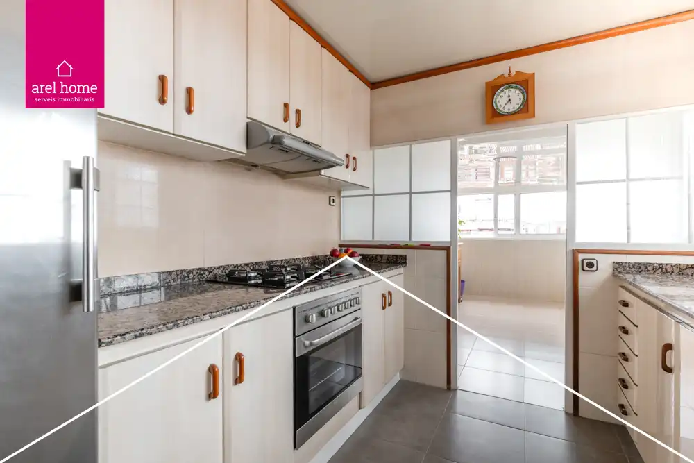 Kitchen of Attic for sale in Esplugues de Llobregat  with Air Conditioner