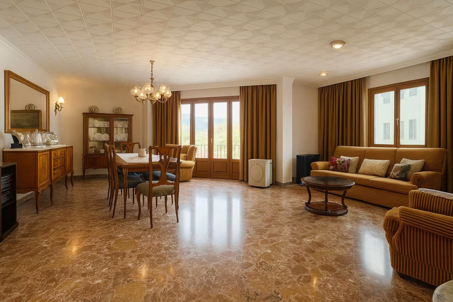 Sala d'estar de Pis en venda en Inca amb Terrassa i Balcó