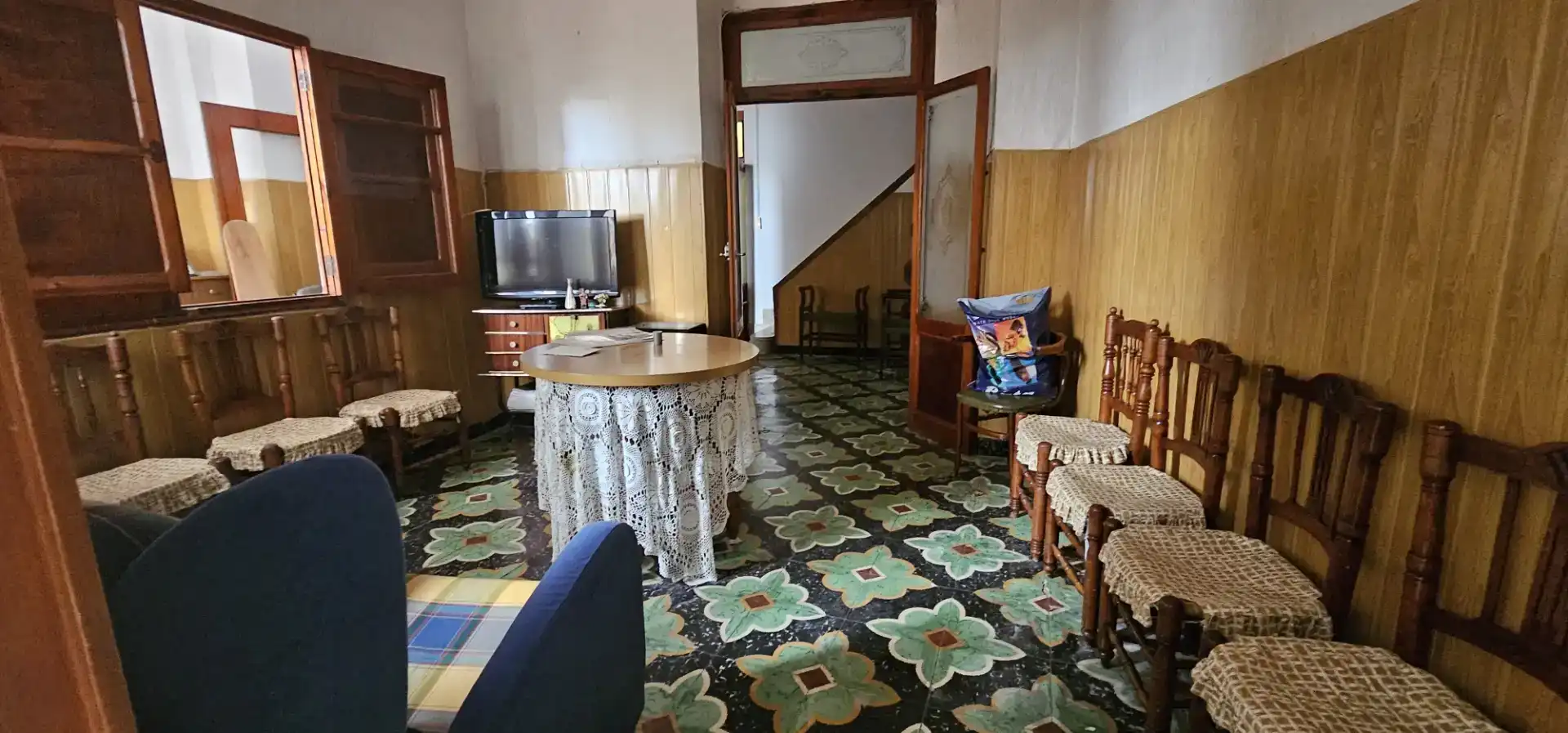 Sala d'estar de Casa adosada en venda en La Font d'en Carròs