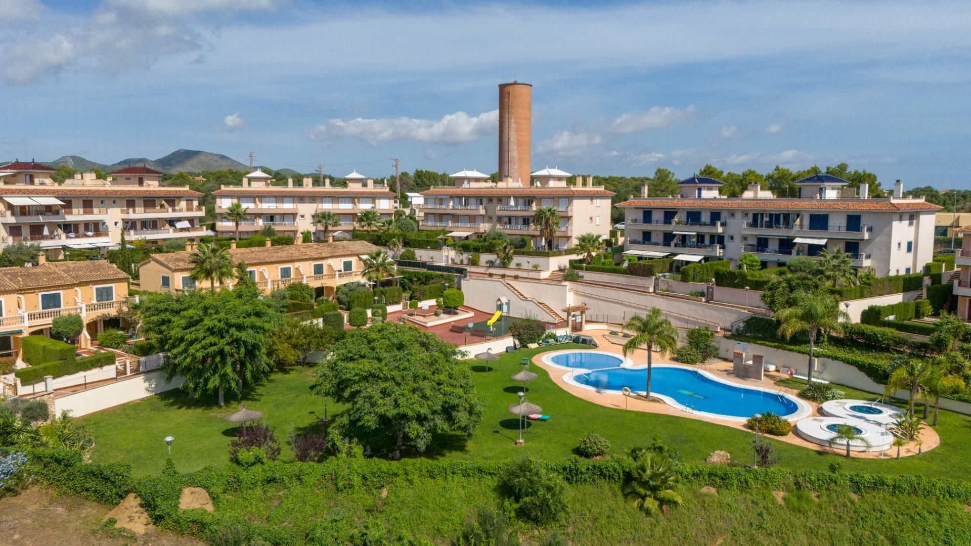 Exterior view of Attic for sale in Manacor  with Air Conditioner, Private garden and Terrace