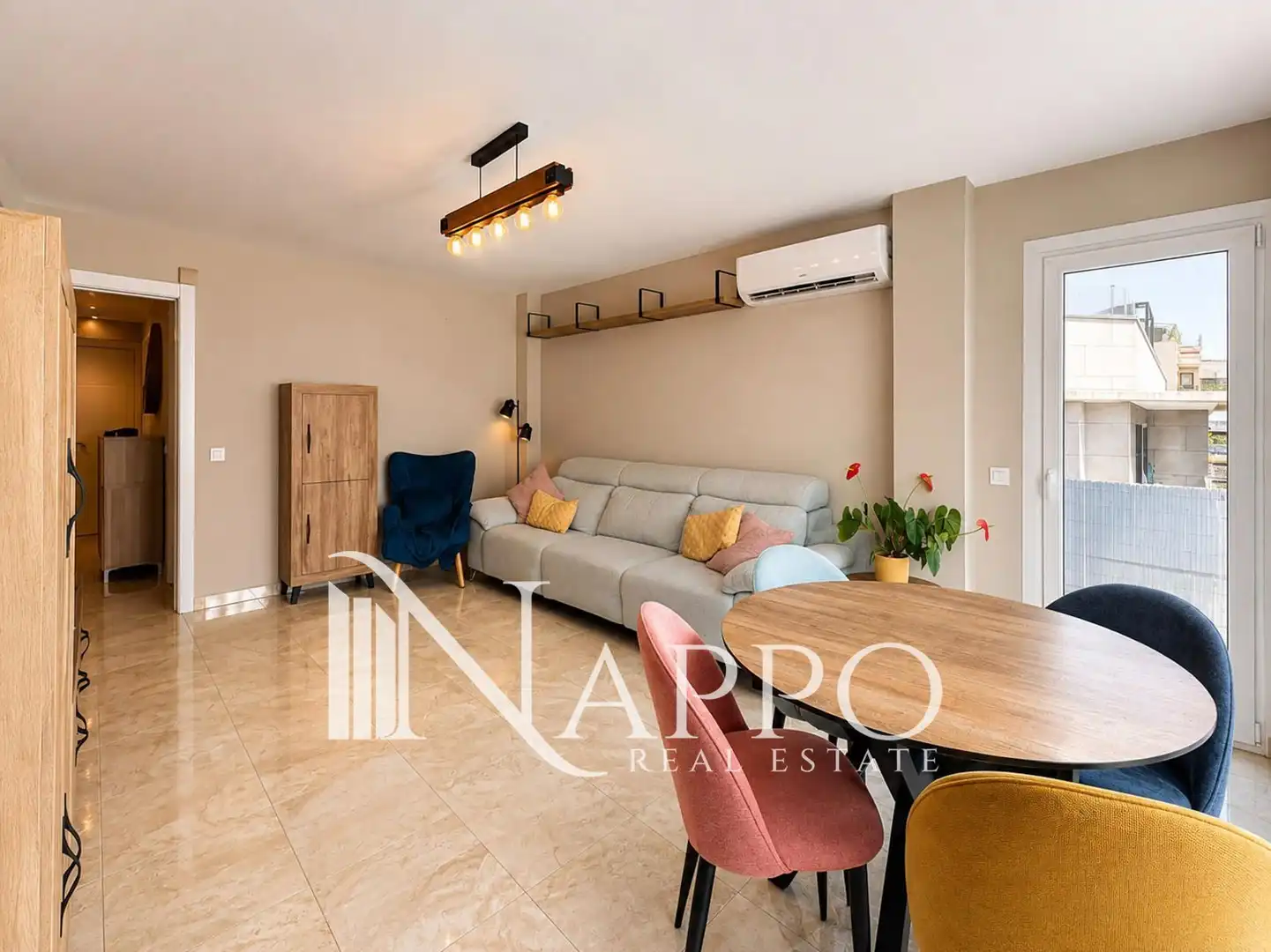 Sala de estar de Piso en venta en  Palma de Mallorca con Aire acondicionado, Calefacción y Terraza
