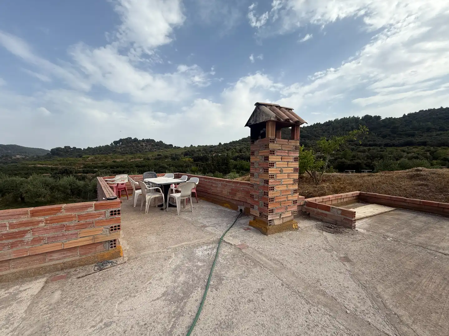 Terrassa de Finca rústica en venda en L'Aleixar amb Calefacció, Jardí privat i Parquet
