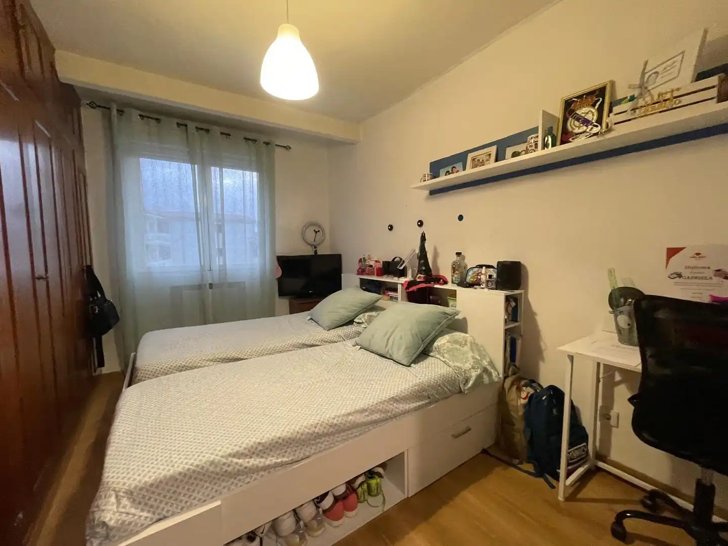 Bedroom of Flat for sale in Segovia  with Heating