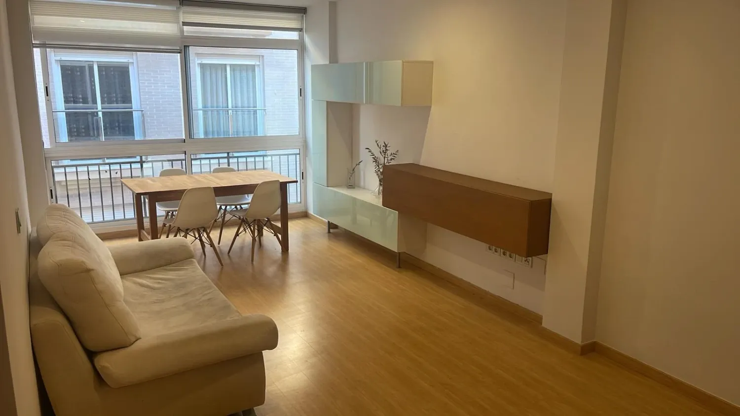Living room of Attic to rent in  Murcia Capital  with Air Conditioner, Heating and Washing machine