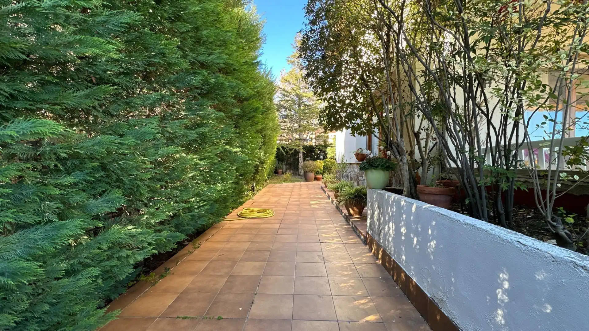 Garden of Houses for sale in Sant Cugat del Vallès  with Heating, Private garden and Parquet flooring