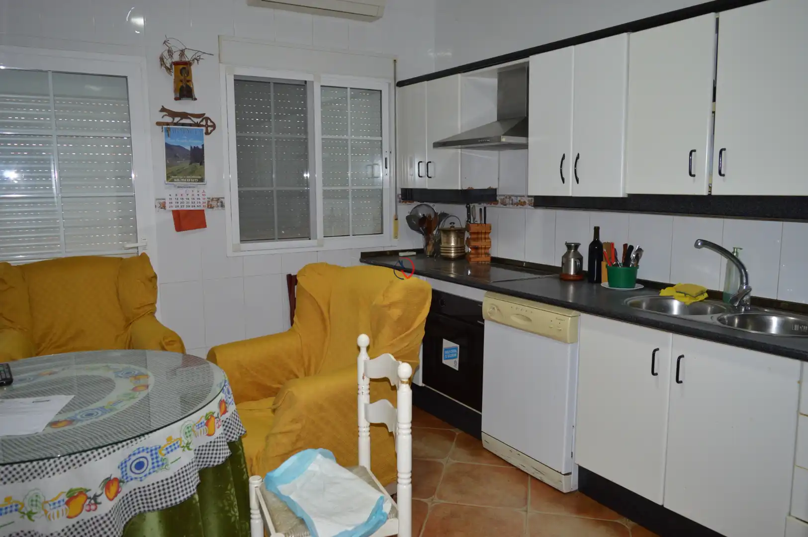 Küche von Country house zum Verkauf in Hornachos mit Möbliert