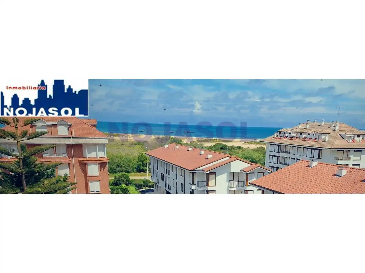 Vista exterior de Apartamento de alquiler en Noja con Calefacción, Terraza y Amueblado