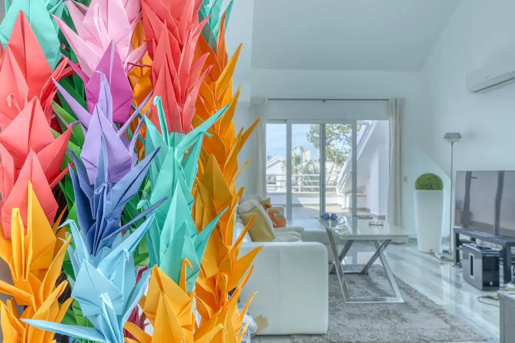 Sala de estar de Dúplex en venta en Calvià con Terraza, Trastero y Piscina comunitaria