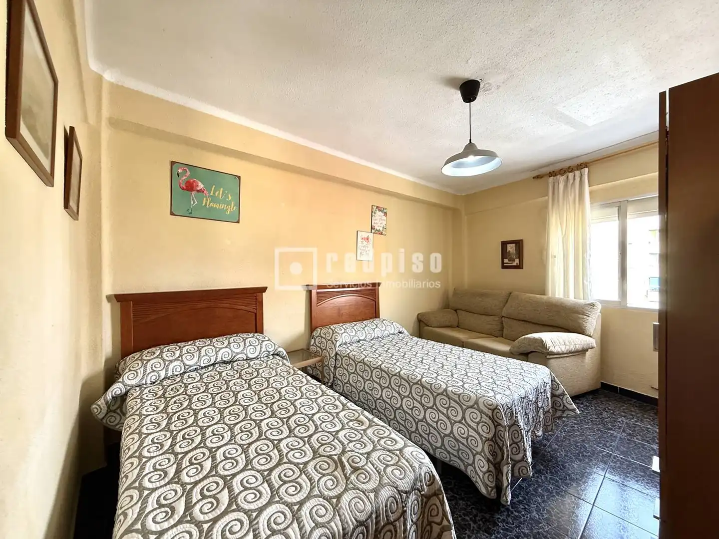 Bedroom of Flat for sale in Málaga  with Air Conditioner, Terrace and Alarm