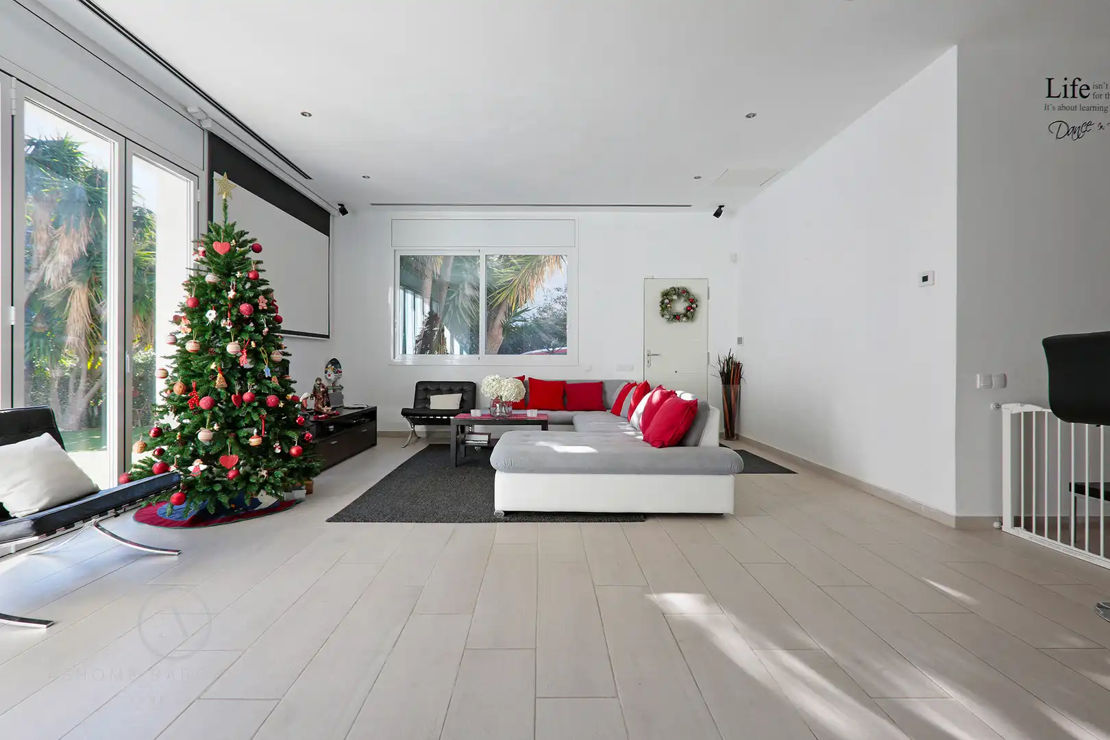 Sala de estar de Casa o chalet en venta en Castelldefels con Aire acondicionado, Jardín privado y Terraza