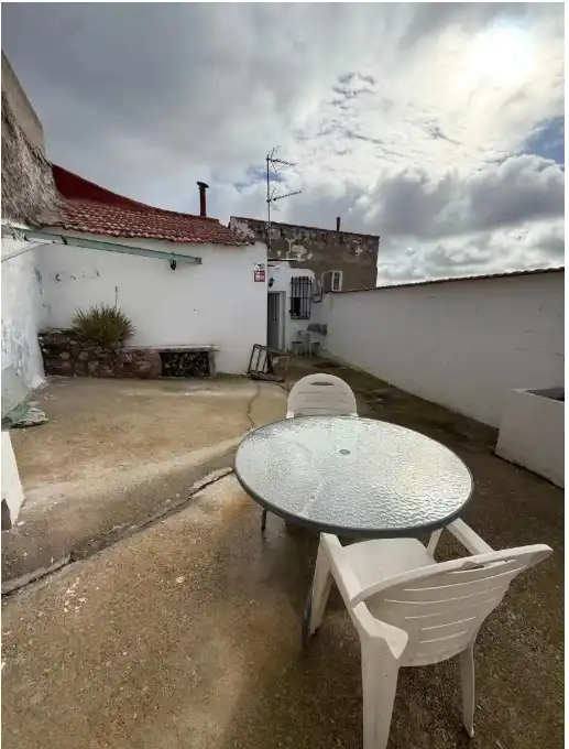 Terrassa de Casa adosada en venda en Puertollano amb Aire condicionat, Calefacció i Moblat