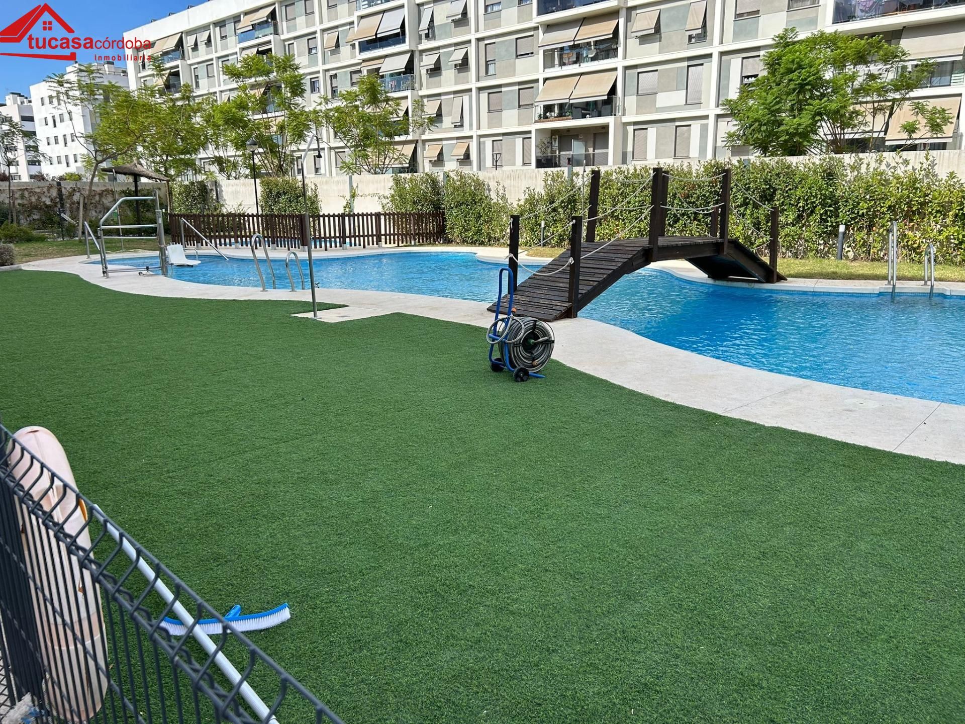 Swimming pool of Flat for sale in  Córdoba Capital  with Air Conditioner, Parquet flooring and Terrace